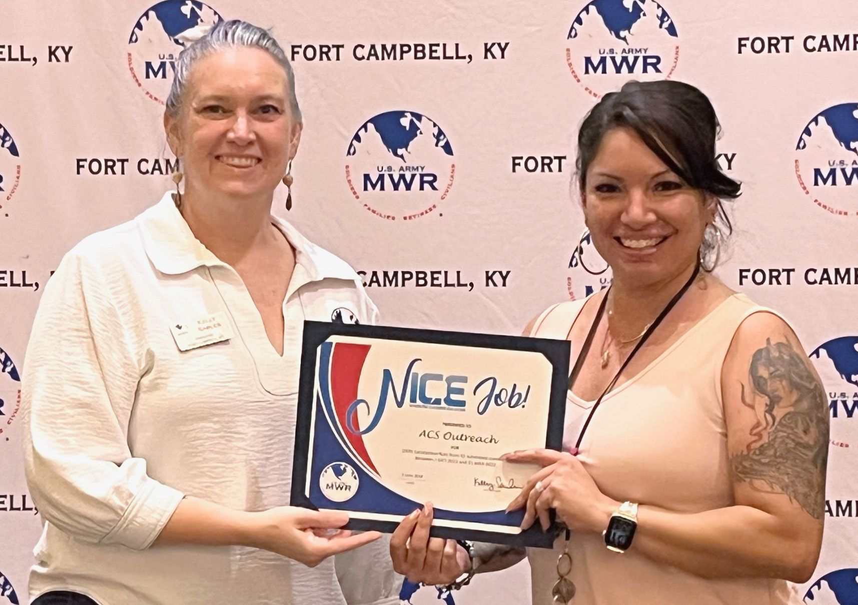 Nice Award: ACS Outreach