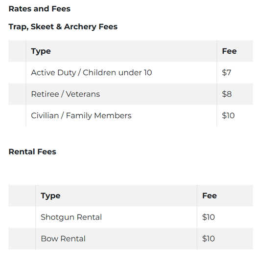 Pricing Skeet & Archery.png