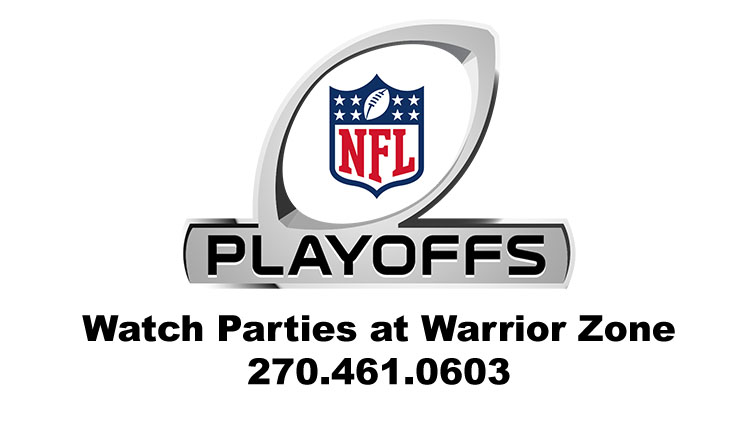 NFL Playoff Games Watch Parties at Warrior Zone NFL Playoff Games Watch Parties at Warrior Zone