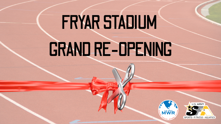 Grand Re-Opening of Fryar Stadium Track