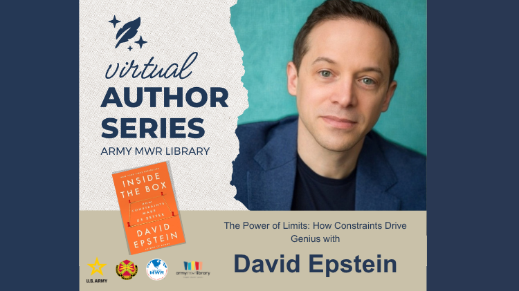 Army MWR Library Virtual Author Series: David Epstein