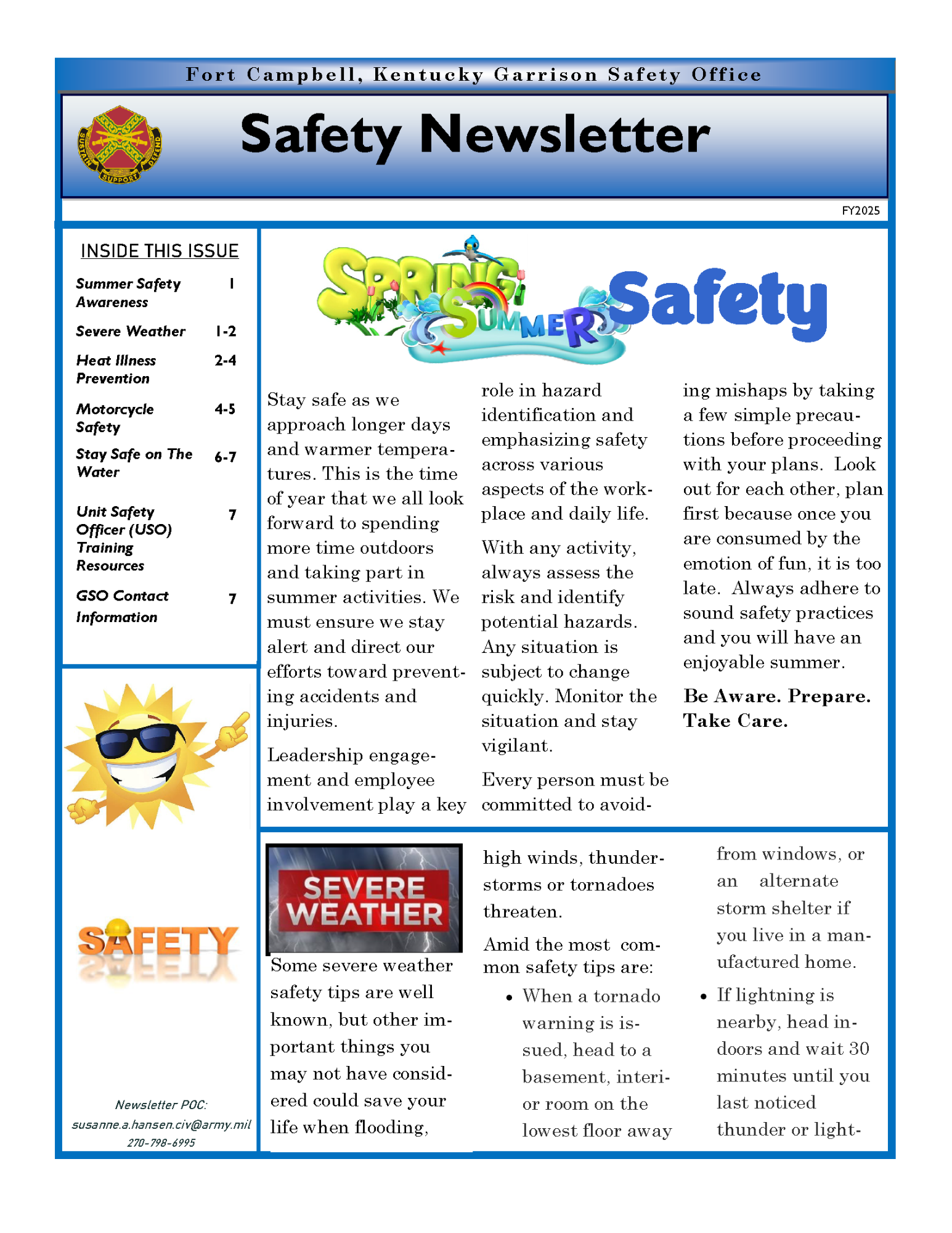 FC-Spring Summer Safety Newsletter FY25.png