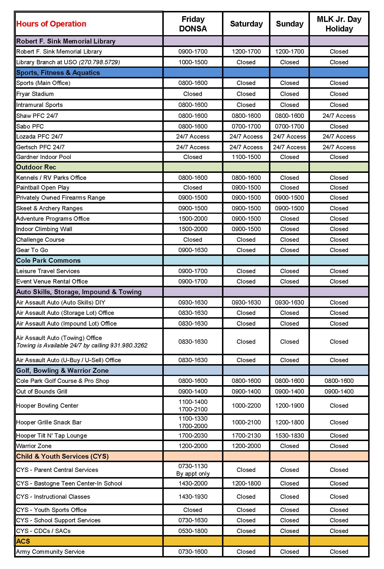 FC-Facility Holiday Hours MLK FY26.png