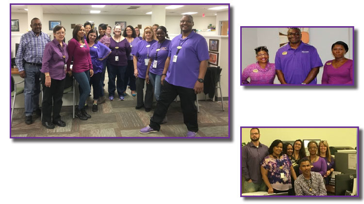 Purple Shirt Fridays for Domestic Violence Awareness Month - No Fee Purple Shirt Fridays for Domestic Violence Awareness Month - No Fee
