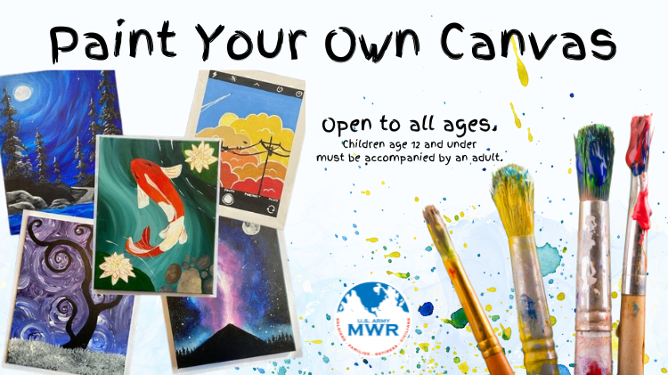 Calendar of :: Art on the Lawn - Kids Canvas Painting :: Ft. Campbell :: US  Army MWR