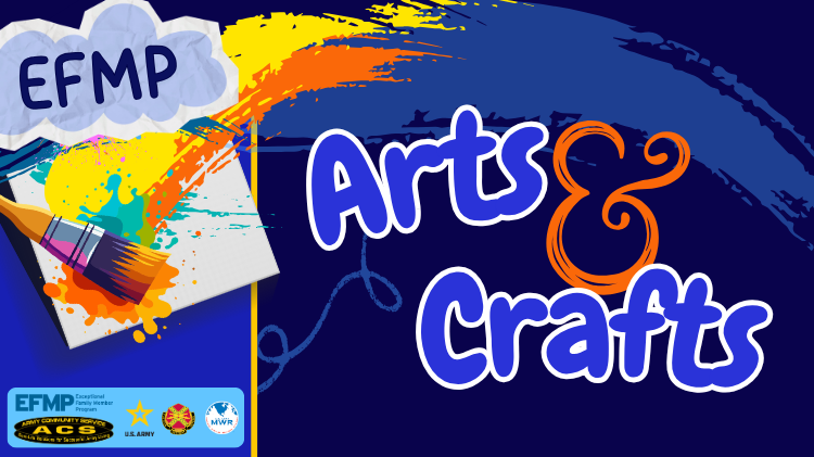 EFMP Arts & Craft Event: Edge Tape Canvas Painting